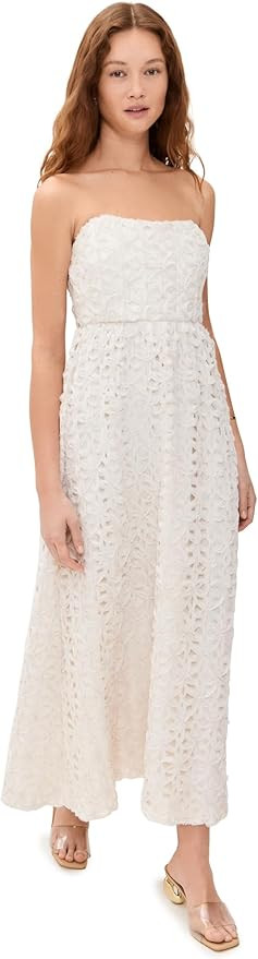 Line & Dot Women's Aris Strapless Maxi Dress | Amazon (US)