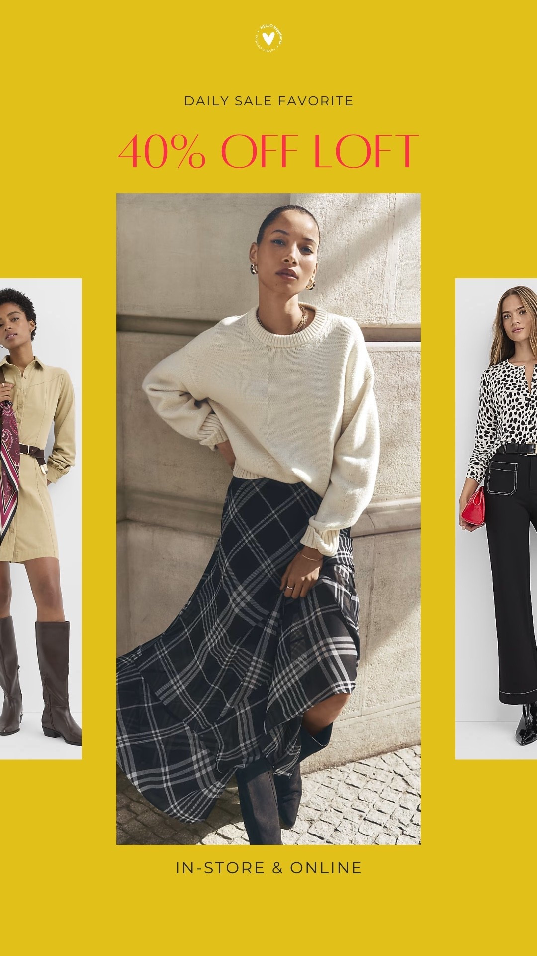 LOFT is 40% OFF and there are sooo many cute new fall finds!! 🍂 Sweaters, skirts, workwear + everyday staples… this sale is GOOD.

#LTKootd #LTKSeasonal #LTKSaleAlert