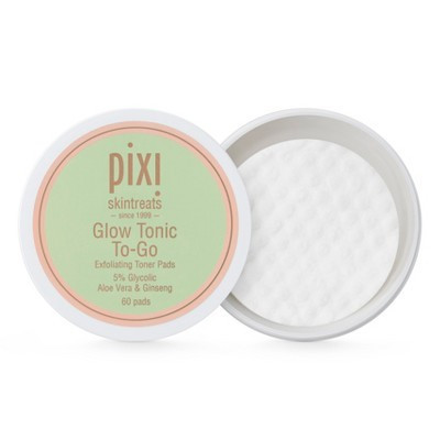 Pixi By Petra Glow Tonic To-Go Exfoliating Toner Pads - 60ct/3.8oz | Target