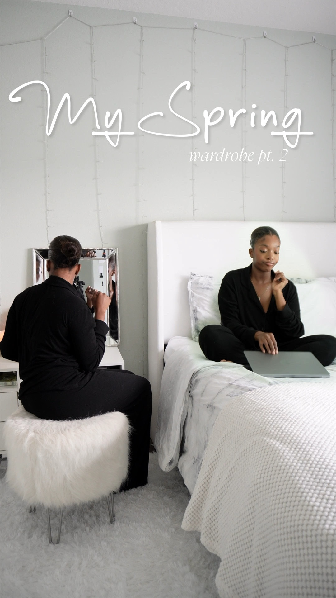 hey you 👀 close those tabs & shop that closet 🙂‍↕️🛍️ #grwm #fashion #beauty 
