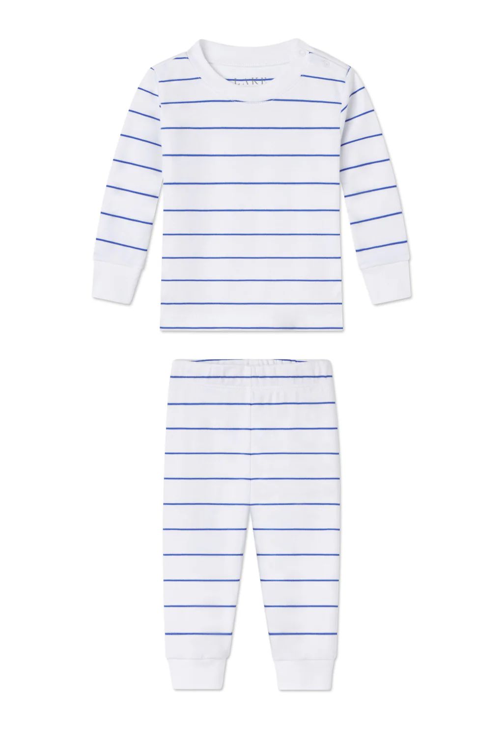 Baby Long-Long Set in Cobalt | Lake Pajamas