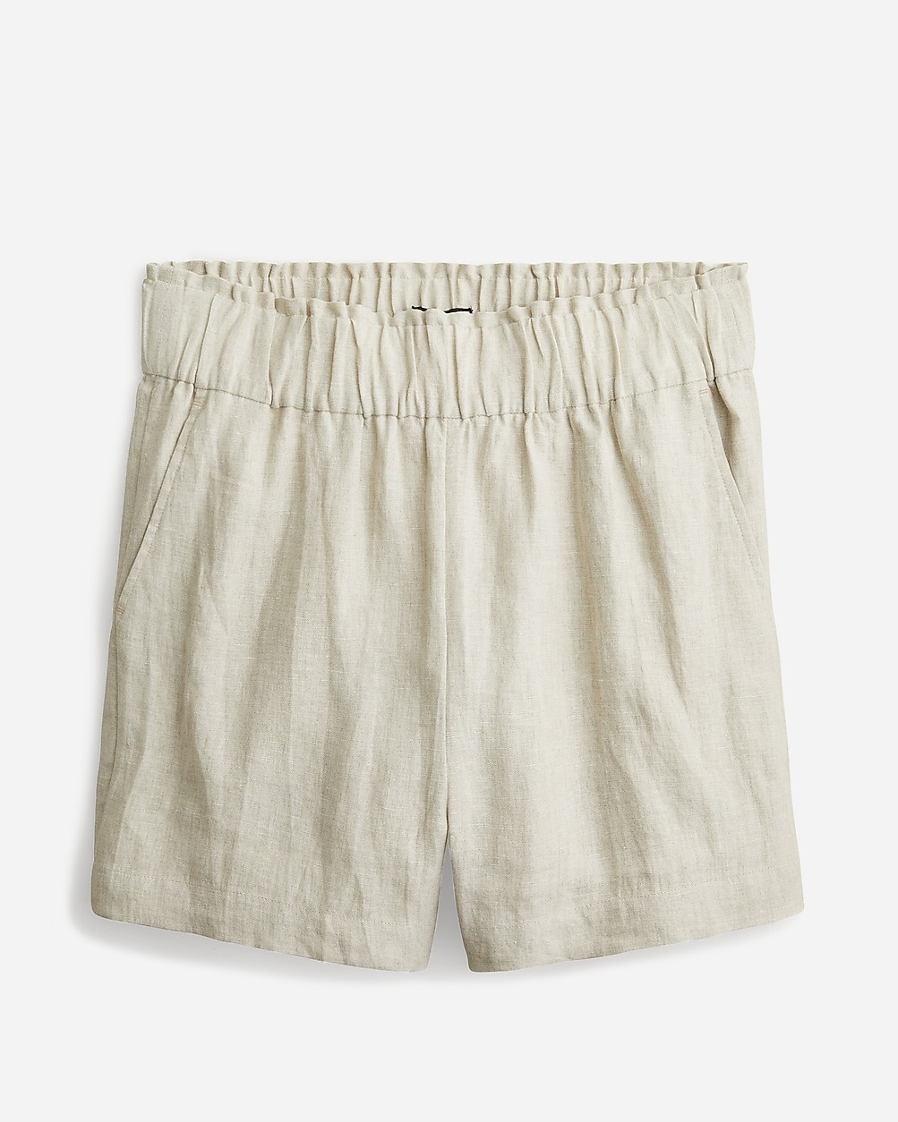 Pull-on linen short | J. Crew US