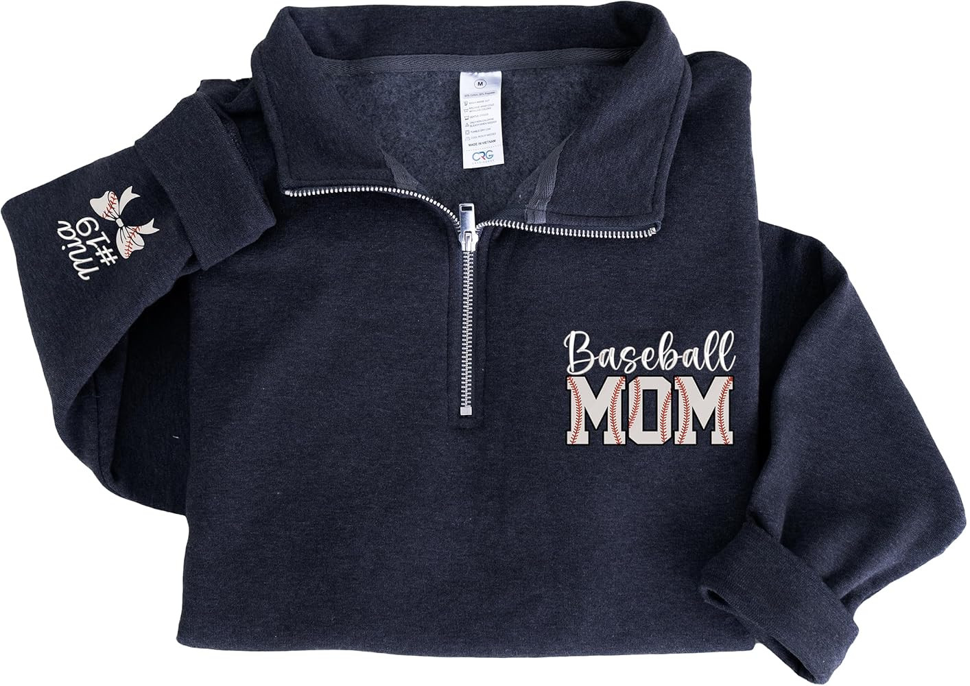 UrbanNEST Custom Baseball Mom Shirts for Women, Personalized Baseball Mom Shirt Sweatshirt Hoodie... | Amazon (US)