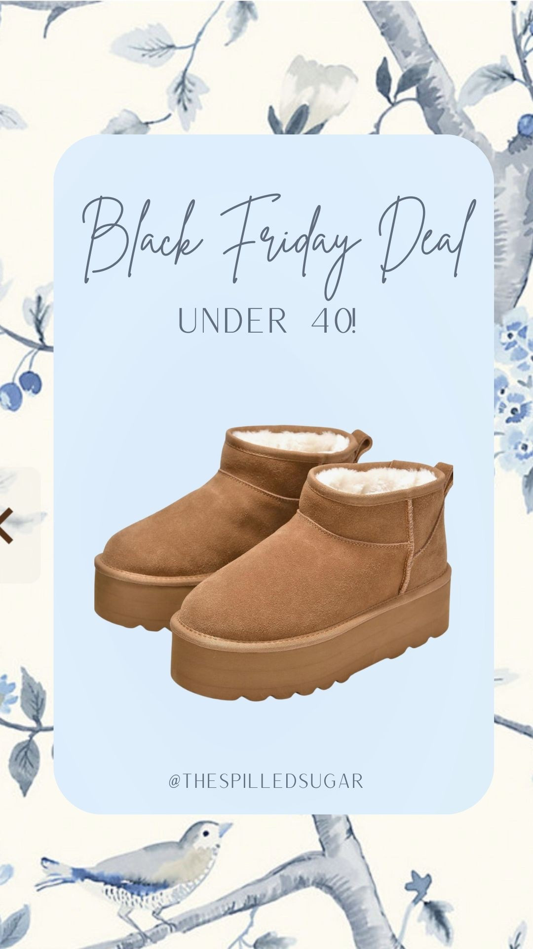 Ugg boot dupes- real leather- under $40! Have and love!

Amazon finds, Black Friday 2025

#LTKGiftGuide #LTKCyberWeek #LTKmomlife