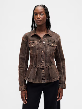 Denim Peplum Jacket | Gap (US)