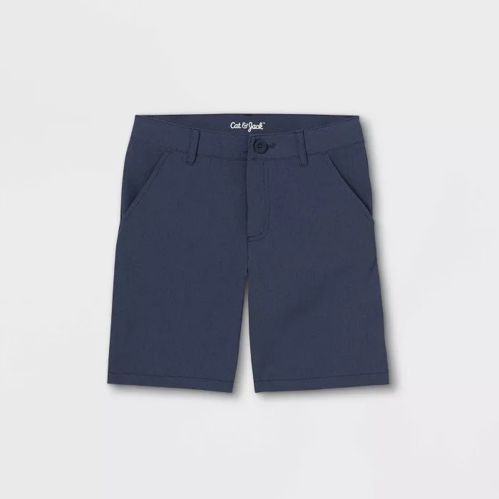 Boys' Flat Front Quick Dry Chino Shorts - Cat & Jack™ | Target