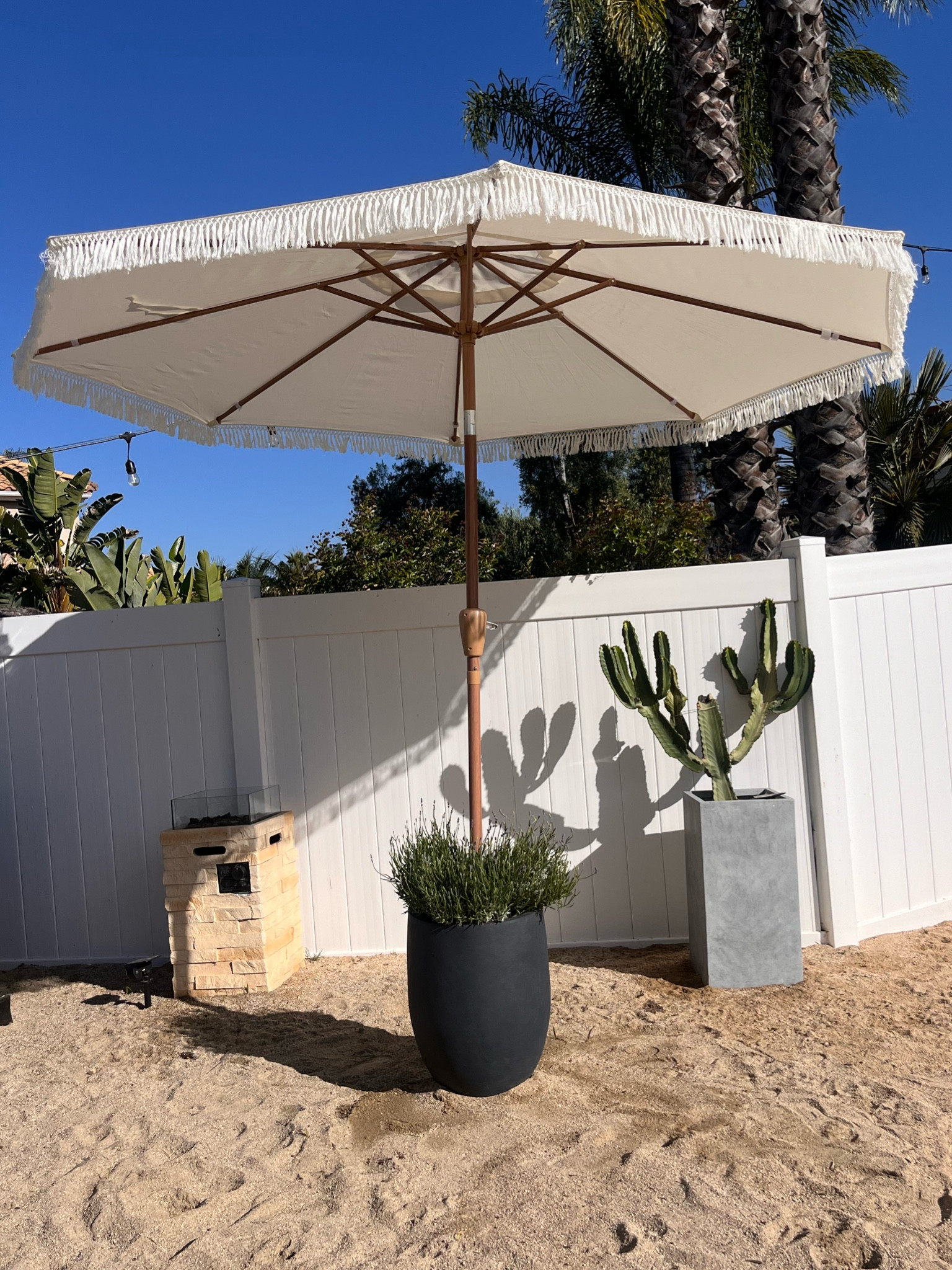 DIY Umbrella stand 🏖️🤗🤍

#LTKStyleTip #LTKHome