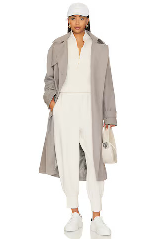 Varley Davidson Sweatshirt in Ivory Marl from Revolve.com | Revolve Clothing (Global)