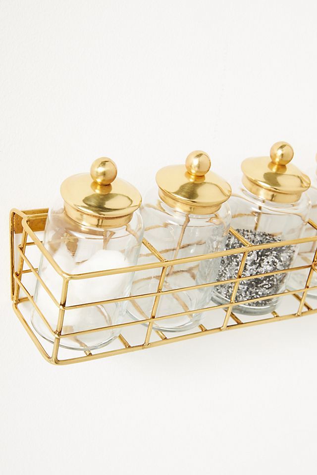 Gabrielle Bath Salt Caddy | Anthropologie (US)