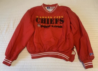 Vintage Kansas City Chiefs Russell Athletic Pullover / Jacket Sz Large, 90s NFL!  | eBay | eBay US