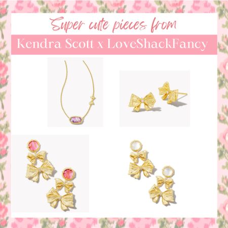 Super cute pieces from the Kendra Scott x LoveShackFancy collection 

#LTKGiftGuide