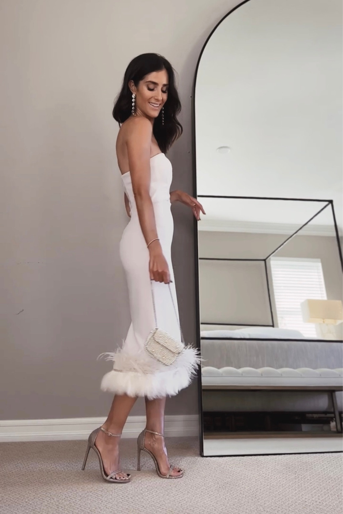 My dress is currently on sale and 40% off! I’m just shy of 5-7” wearing the size XS. 
Holiday style, holiday looks, dress, StylinByAylin 

#LTKsalealert #LTKHoliday #LTKSeasonal