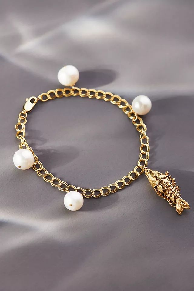 Pearl Charm Bracelet | Anthropologie (US)
