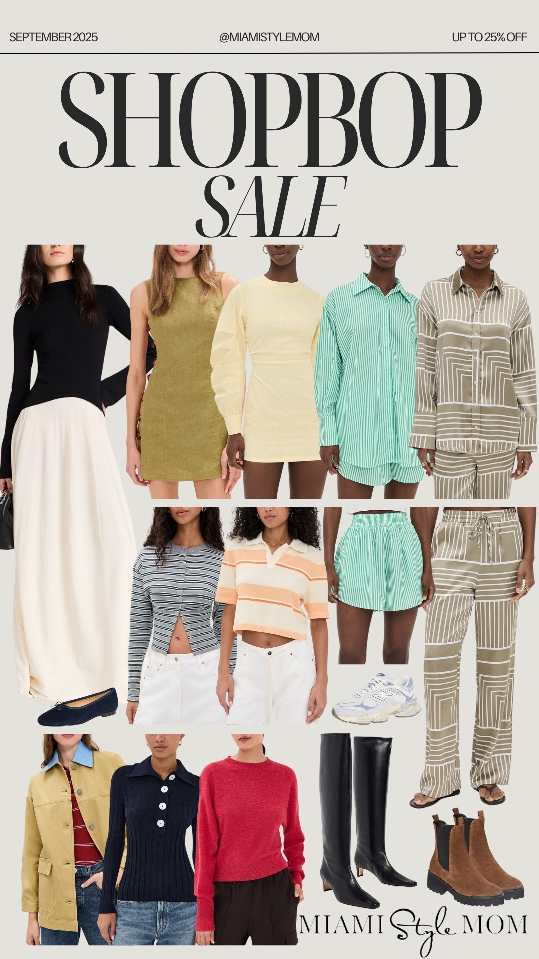 Shopbop sale is live from 9/29-10/2!
15% off $200
20% off $500
25% off $800


Women’s fashion, fall fashion, fall style, fall outfits, fall outfit inspo, fall ootd, outfit ideas, trendy fashion, chic style, maxi dress, mini dress, matching set, cardigan, barn jacket, knee high boots 



#LTKSeasonal #LTKSaleAlert #LTKStyleTip