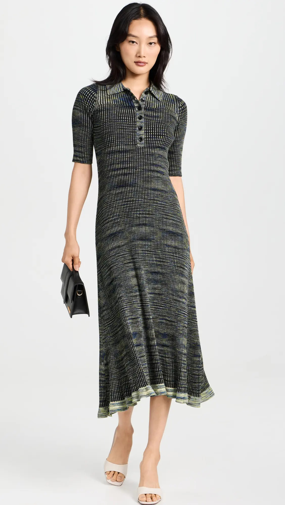 Proenza Schouler White Label Space Dye Polo Dress | Shopbop | Shopbop