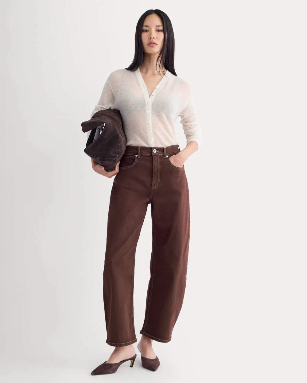 The Way-High® Curve Jean | Bitter Chocolate | 27" Inseam | Everlane