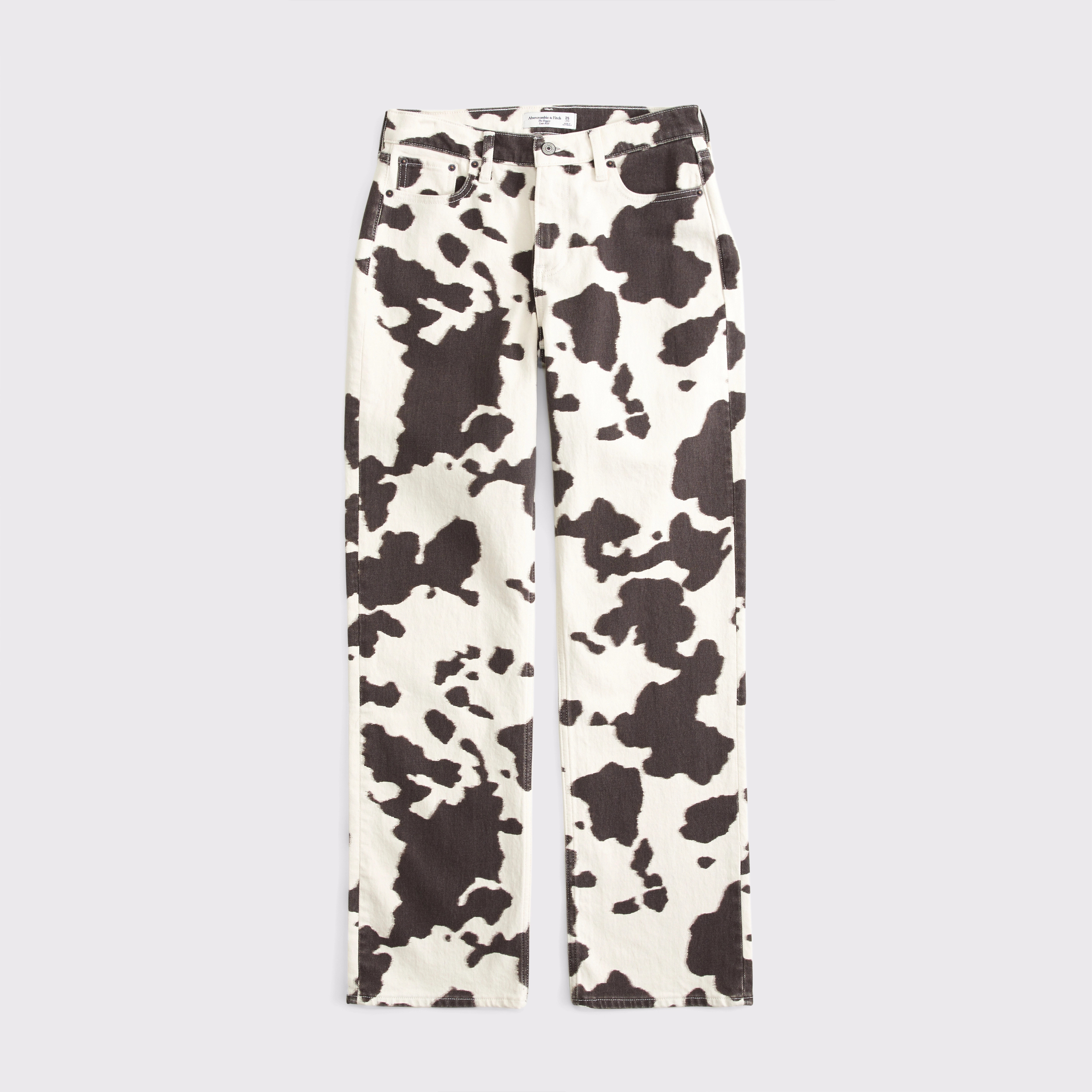 Curve Love Low Rise Baggy Jean | Abercrombie & Fitch (US)