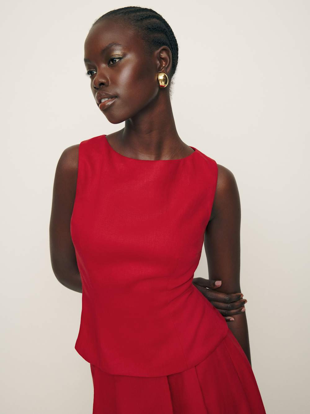 Moya Linen Two Piece | Reformation (Global)