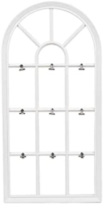 PRINZ 9-Opening Window Wall Collage Clip Picture Frame, Holds 4' x 6' Photos, White, 13.58' X 27.... | Amazon (US)
