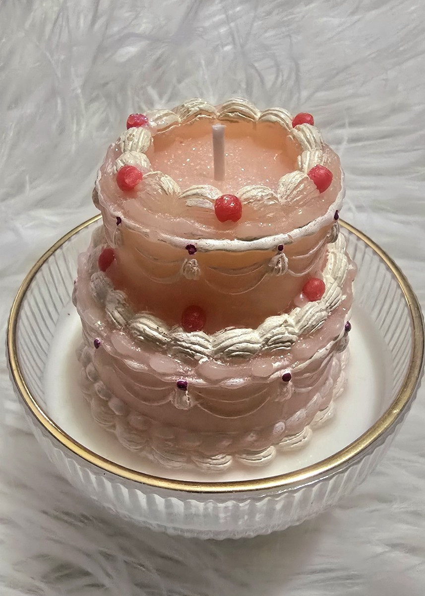 Viral TikTok Let Them Eat Cake Pink Red Wedding Cherry Tier Cake MarieAntoinette | eBay US