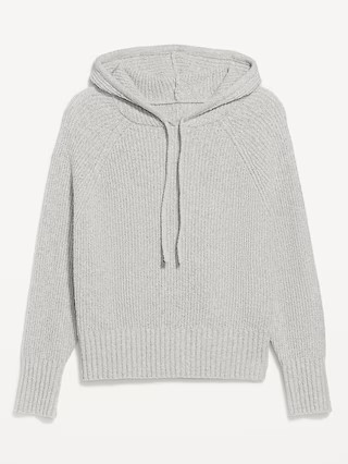 Bouclé Pullover Hoodie Sweater | Old Navy (US)