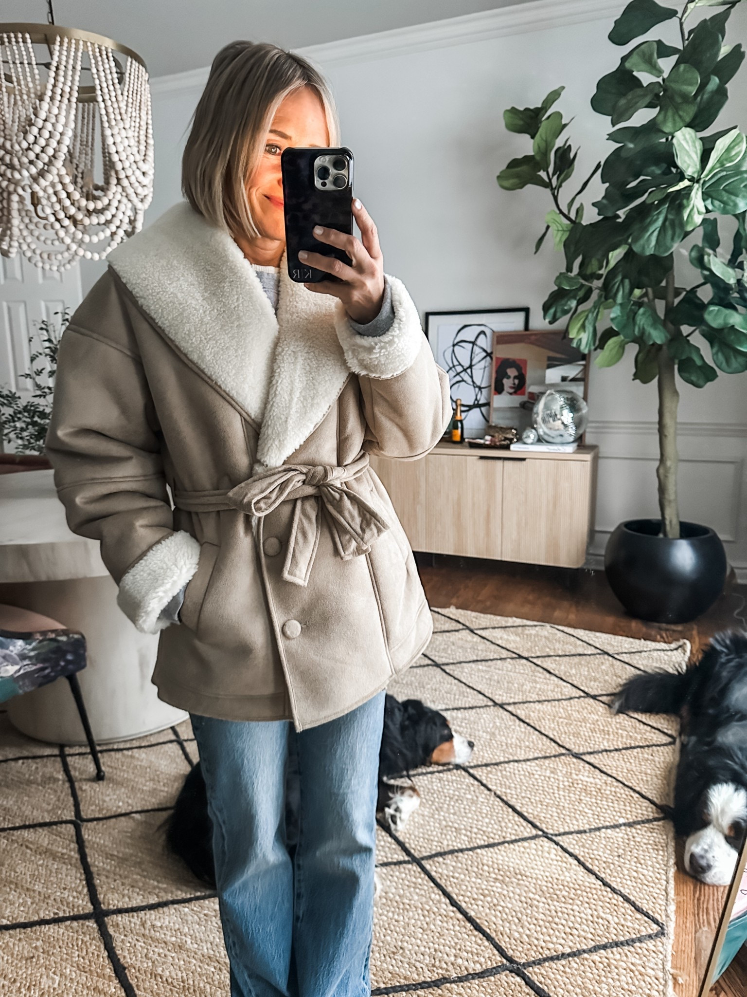 I can’t get over how good this coat is!
$55 and i sized down to xxs
So soft and cozy- looks and feels high end

#LTKOver40 #LTKmomlife #LTKootd