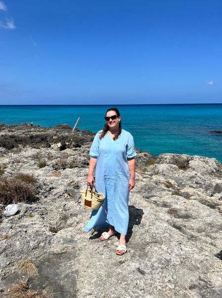 Caftan, outfit for a hot day, vacation style 

#LTKstyletip #LTKmidsize #LTKtravel