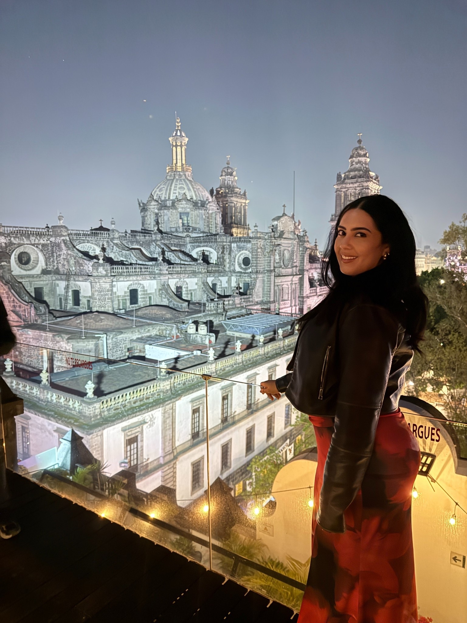 Opera night at Bellas Artes 🖤🌹 Linking my red maxi skirt (Amazon), cropped leather jacket (Tilly’s) + perfume combo and makeup deets on LTK. A perfect vampy, curvy-friendly outfit for Mexico City nights and opera-house vibes. #LTKtravel #CurvyStyle #NightOutOutfit

#LTKHoliday #LTKBeauty #LTKootd