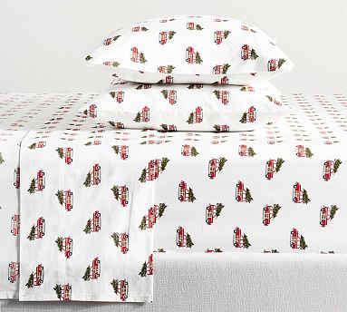 Woody Car Percale Sheet Set | Pottery Barn (US)