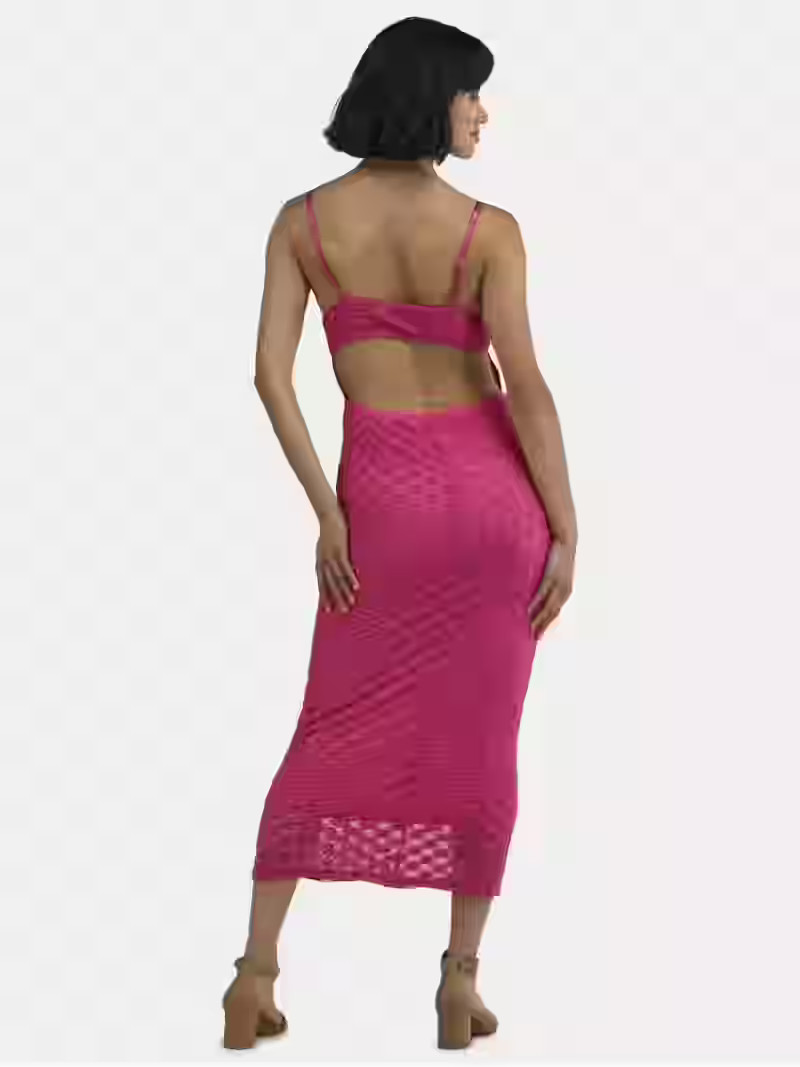 Madden NYC Women's Textured Lace Midi Dress, Sizes XXS-XXL | Walmart (US)