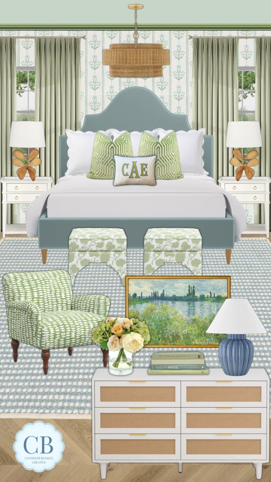 Calming blues room design 

#LTKSaleAlert #LTKHome #LTKStyleTip