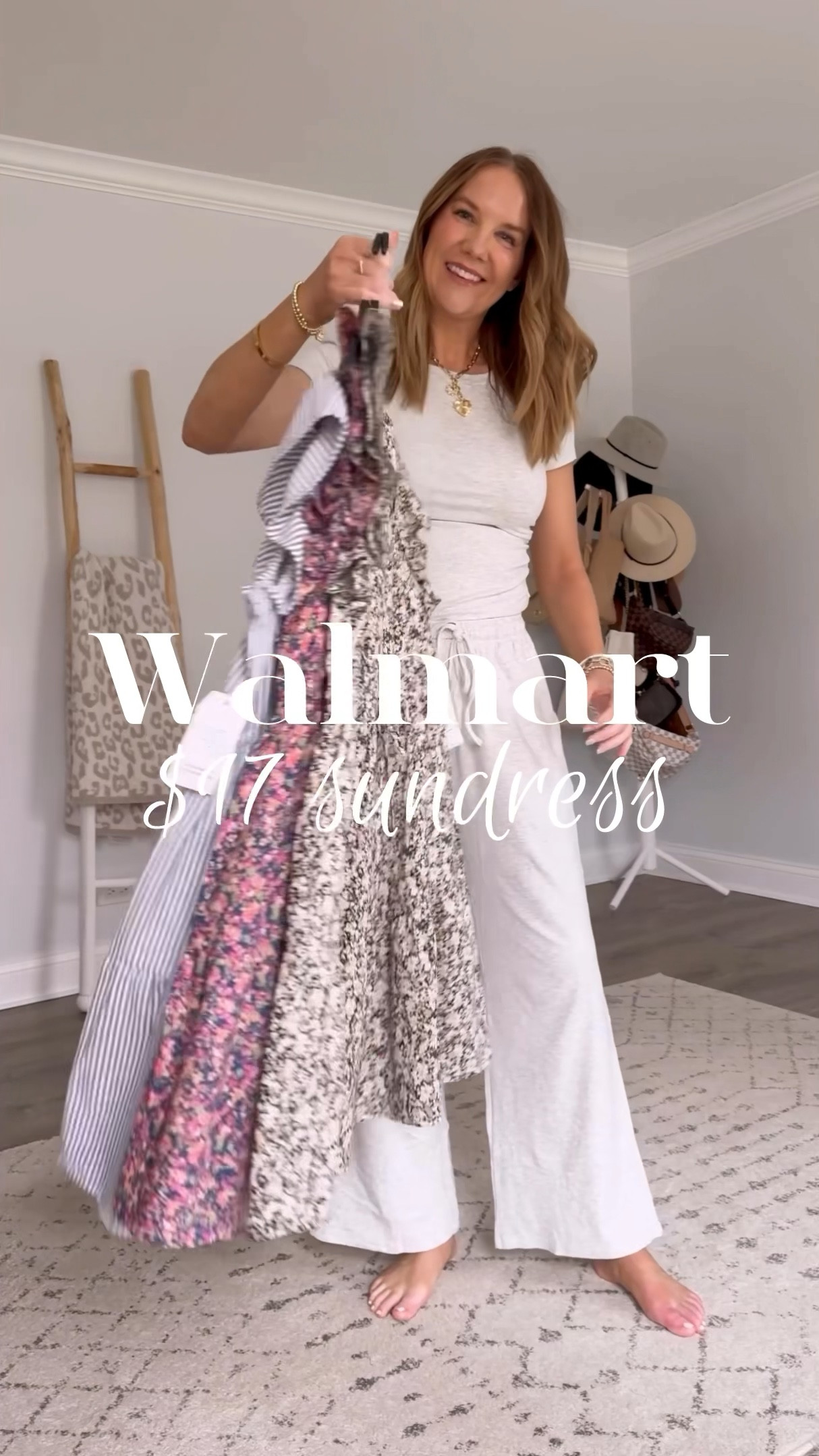 💃🏻 stop scrolling if you want details on the most versatile dress! AND it’s just $17! 4 colors and if you’re between sizes, I’d go down. Perfect dress down with sneakers and a denim jacket or dressed up with wedges or sandals for date night, wedding, and bridal showers, or Mother’s Day.


Walmart new arrivals, Walmart haul, Walmart try on, summer dress, vacation outfit, Mother’s Day dress, how to style a sundress, what to wear, style over 40, timeless style, classic style

#LTKover40 #LTKVideo #LTKSeasonal