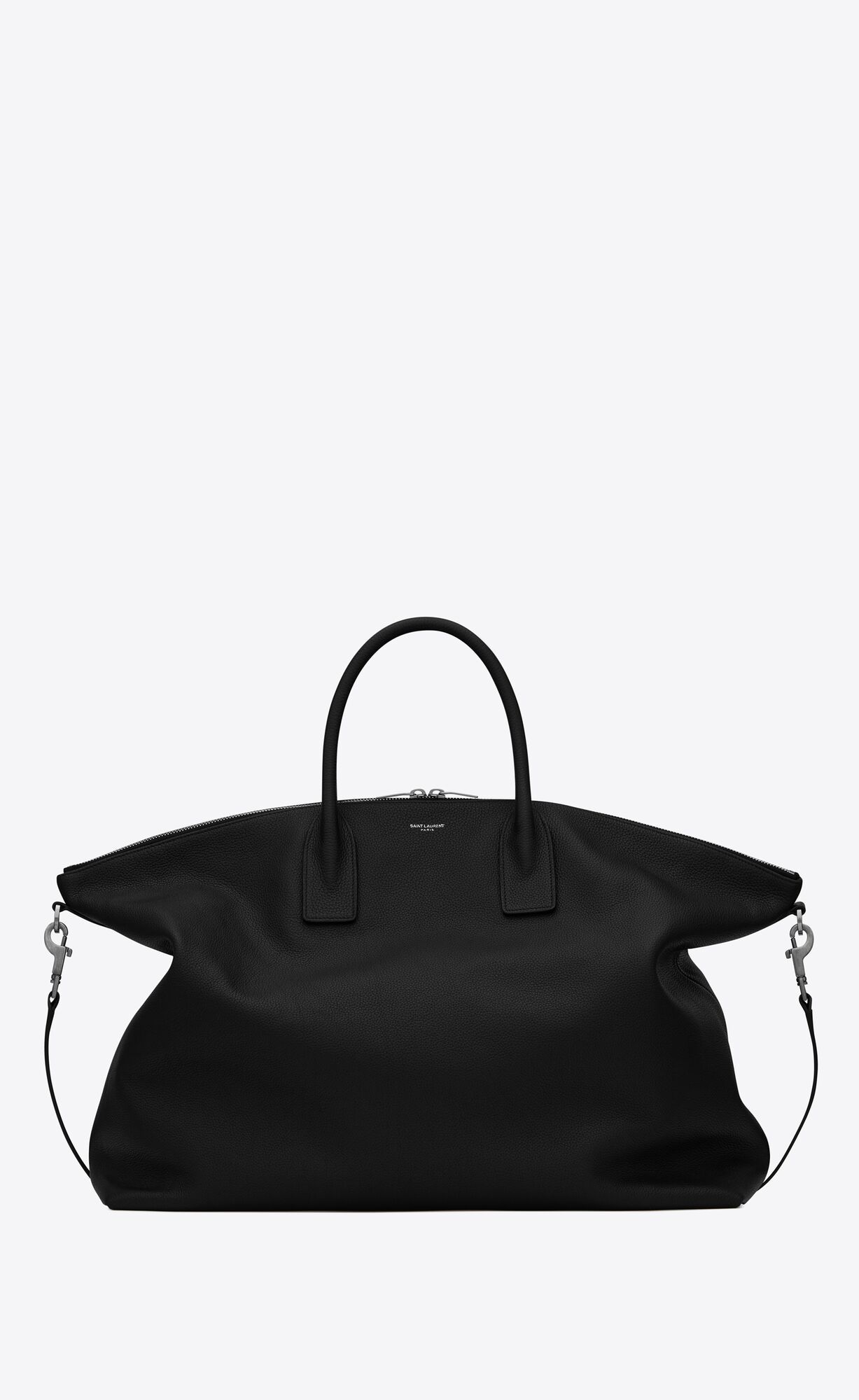 giant bowling bag in soft grained leather | Saint Laurent Inc. (Global)