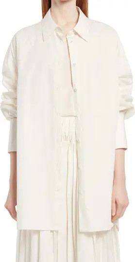 Lulu Oversize Cotton Shirt | Nordstrom