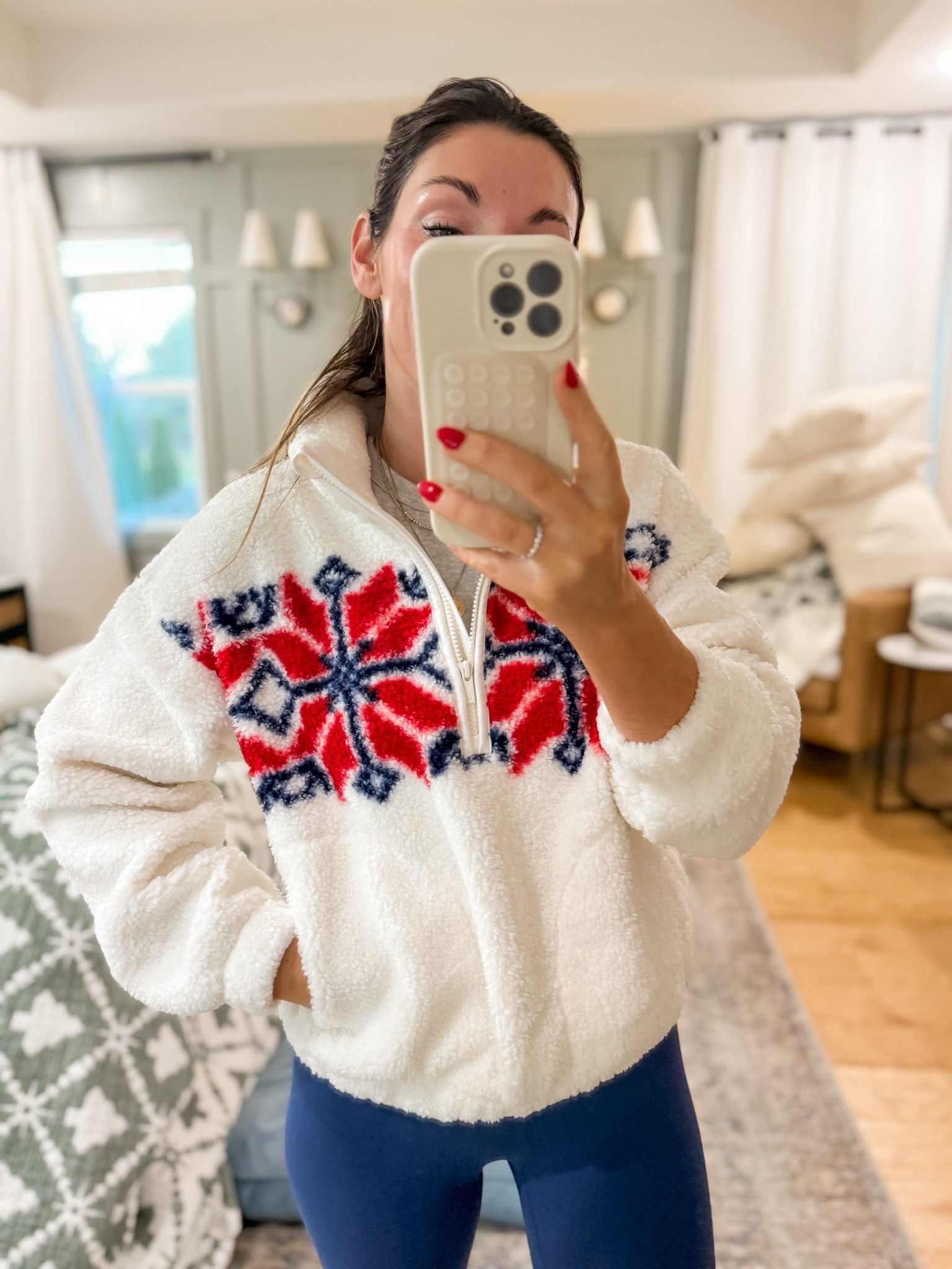 This festive cozy pullover is from Target!!

#LTKmomlife #LTKActive #LTKHoliday