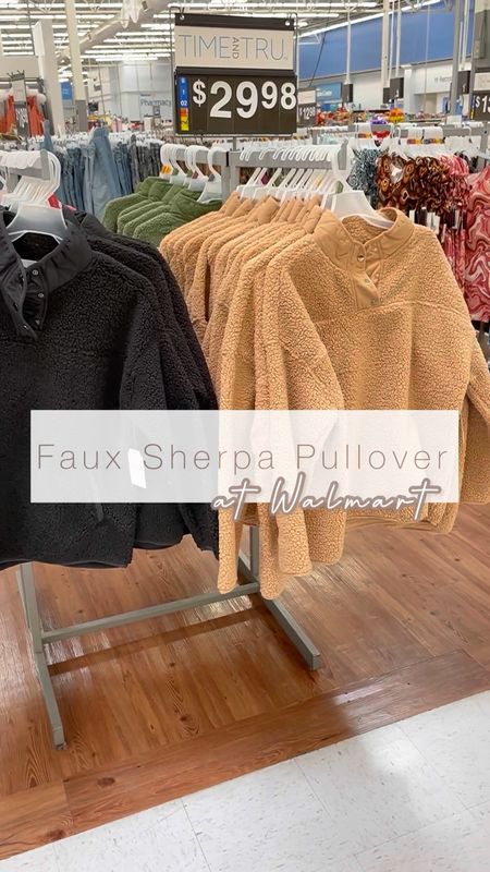 New at Walmart! 

These sherpa pullovers are perfect to layer or cozy up on those chilly fall nights. Available in 9 colors + link in my bio to shop 🤎

•

•

•


#LTKfamily #LTKtravel #LTKSeasonal