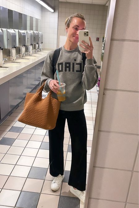 Travel outfit to Cabo ✈️ S in sweatshirt, S in pants (similar for less linked), sneakers TTS, tote color is “cocoa,” bag fits laptop, tech accessories, extra purse, snacks, and my DSLR camera.


Travel Outfit, Travel Tote, Travel Backpack, Travel Outfit Spring, Travel Bag, Travel Outfit Summer, Casual Travel Outfit, Travel Sneakers, Medium Naghedi Tote, Graphic Sweatshirt

#LTKFind #LTKtravel #LTKSeasonal