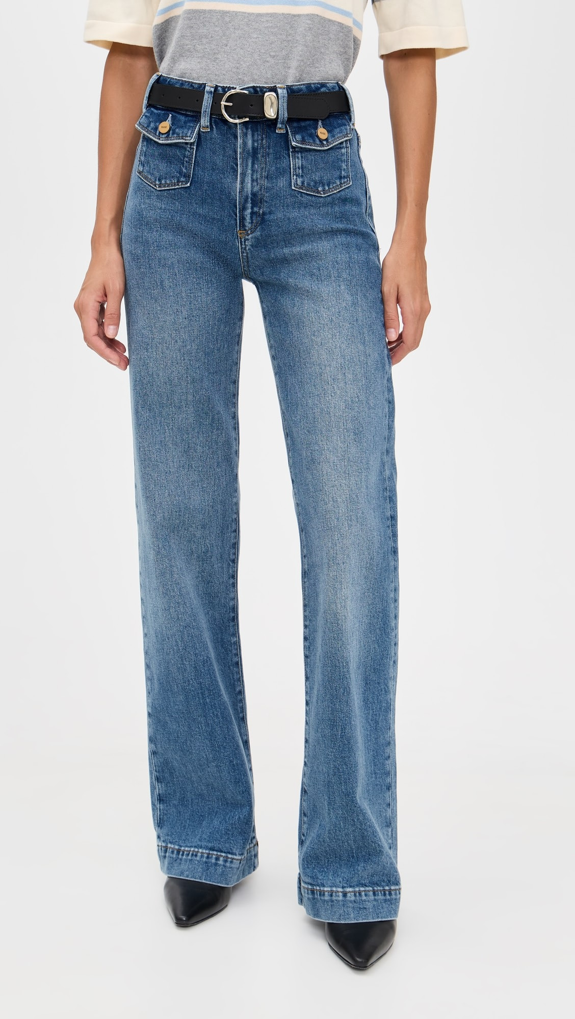 Leenah Jeans with Mini Patch Pockets | Shopbop