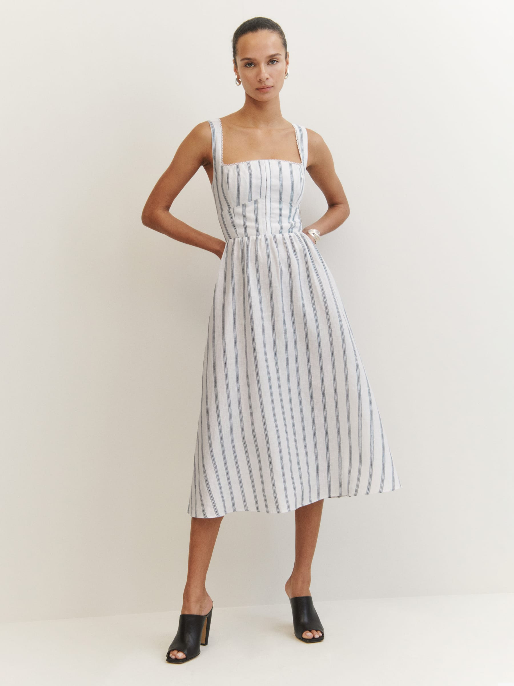 Percy Linen Dress | Reformation (Global)