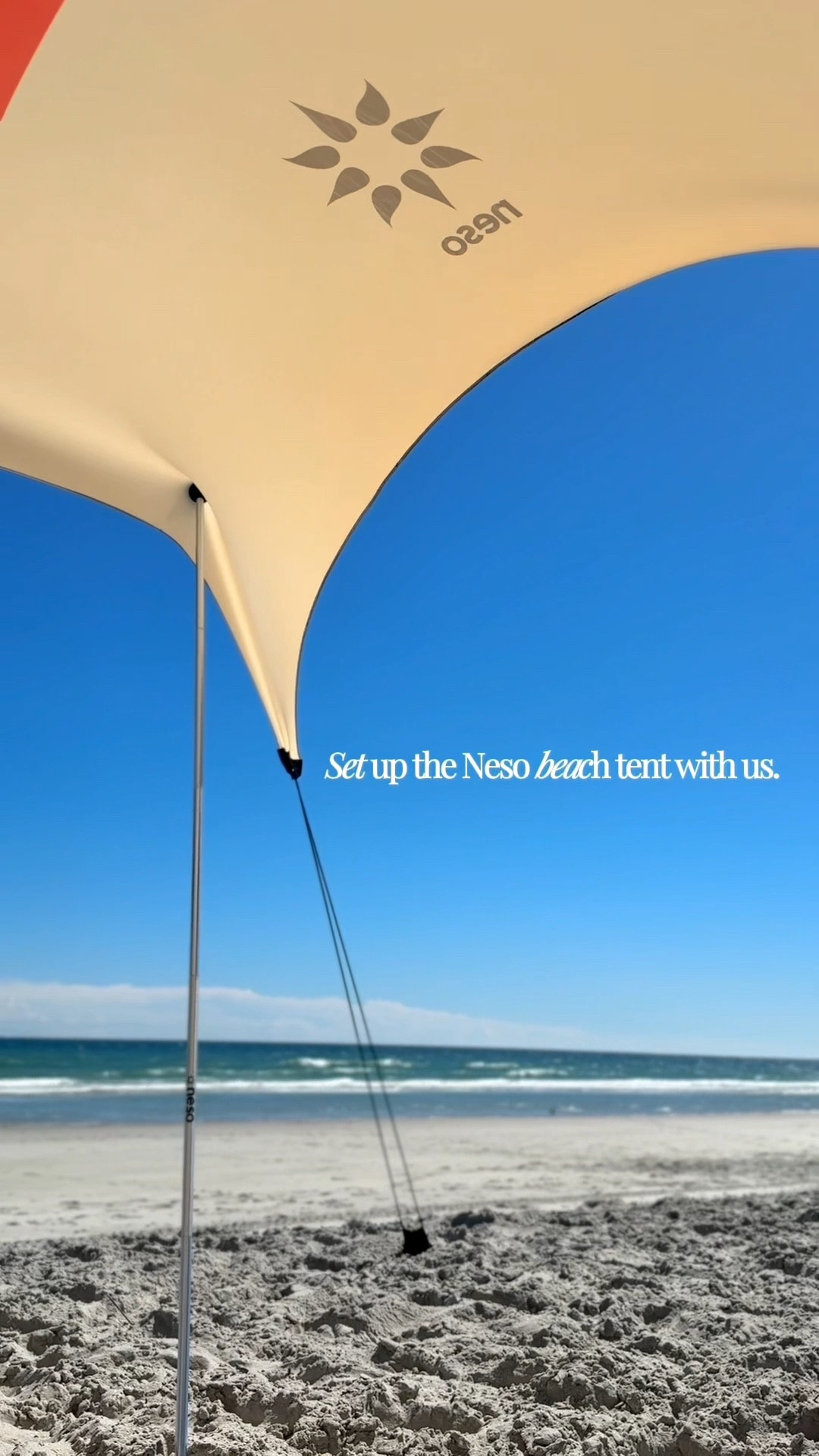 Setting up our Grande Neso Beach tent. The tent comes with two poles, but I’d recommend grabbing 2 extra. :) 

#LTKKids #LTKTravel #LTKvlog