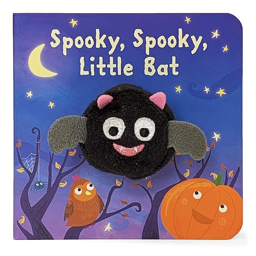 Spooky, Spooky, Little Bat Finger Puppet Halloween Board Book Ages 0-4     Board book – July 1,... | Amazon (US)