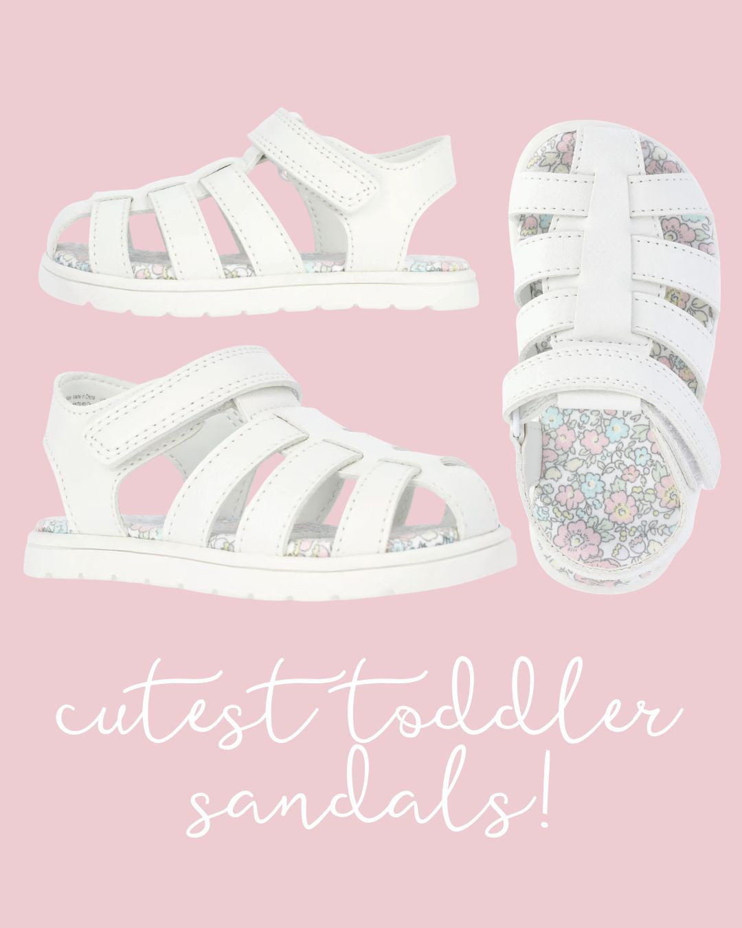 cutest toddler sandals from Walmart! 

 #LTKBaby #LTKKids