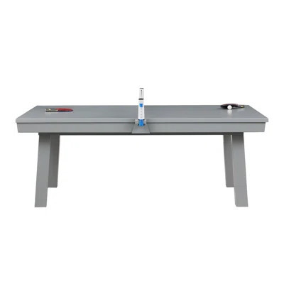 Oasis Outdoor/Indoor Slate Pool Table w/ Dining Top & Accessories | Wayfair North America