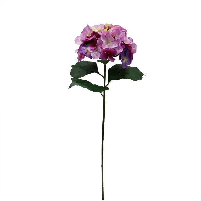 Mainstays 30.5" Artificial Flower Hydrangea Stem, Purple Color. | Walmart (US)