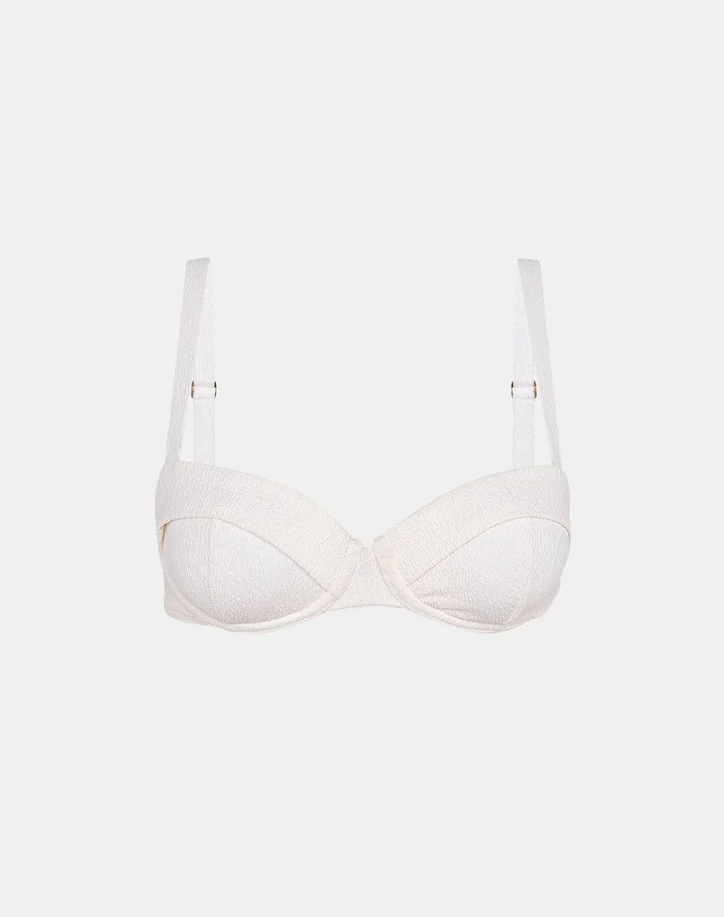 Firenze Jade Top - White | ViX Swimwear