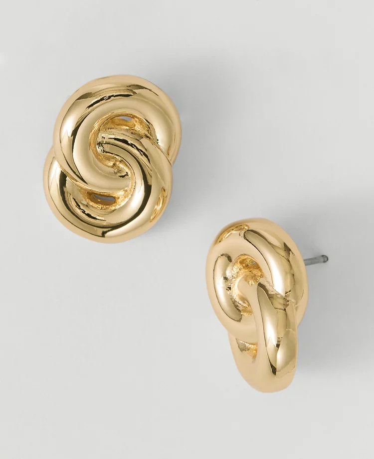 Twisted Stud Earrings | Ann Taylor