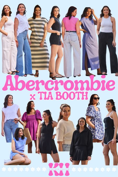 Tia’s collection with Abercrombie!! 

Abercrombie x Tia Booth, women’s fashion, women’s outfits, mom outfits, casual mom outfits, comfy mom outfits, comfy outfits, casual outfits, outfit ideas, mom outfit inspo, wide leg denim, mom jeans, spring fashion, basic Tees for women

#LTKActive #LTKitbag #LTKSeasonal