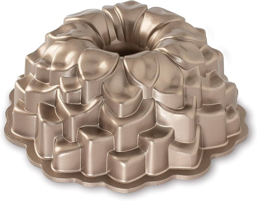 Nordic Ware Blossom Bundt Pan ,Toffee | Amazon (US)