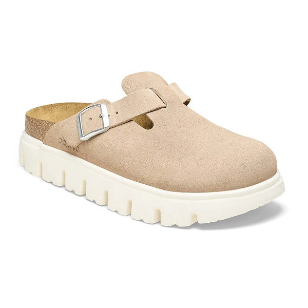 Adult BIRKENSTOCK Boston Chunky Casual Clogs Narrow 39 Warm Sand | Scheels