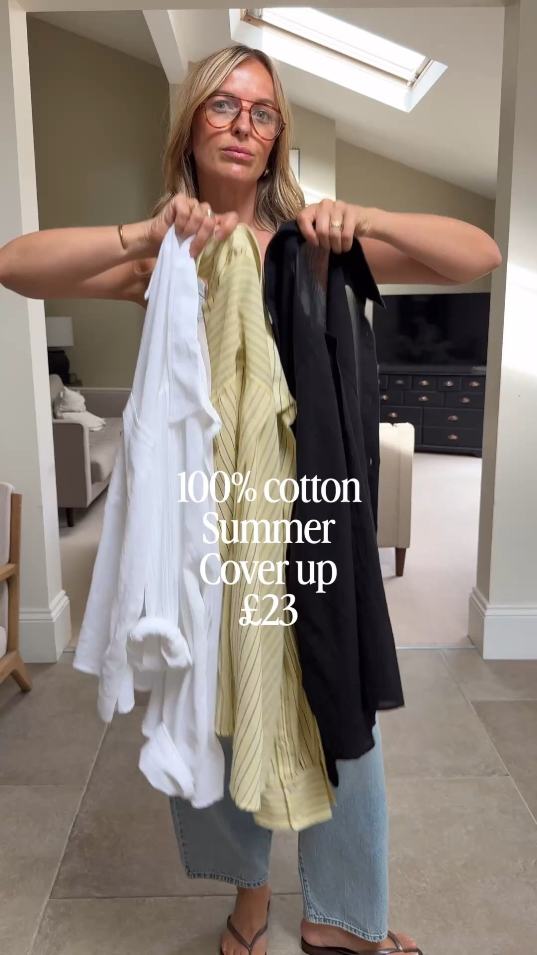 I featured this shirt in my holiday capsule this week - it’s great 👌🏻 
Oversized , light & airy it’s everything you want from a cover up . 
Perfect over little vest tops , dresses , to cover shoulders, arms , swimwear etc 
The lighter and drapier the more useful - no weight , no space but a hardworking layer that does day to evening with ease. 
It’s a semi sheer, soft 100% cotton gauze fabric - designed to be worn loose and carefree. Quite a few shades available and I’m wearing the medium in the shirt. 
Bra top - large 
Jeans - 31 waist 32 leg 

#whattowear #hotsummer #everdaystyle #personalstylist

#LTKsummer #LTKtravel #LTKjeans